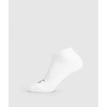 Gymshark Trainer Socks 3pk White I1c4k Wb57 S