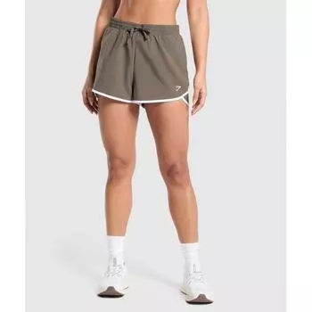 Gymshark Training Contrast Loose 2.5 Shorts Camo Brown B6a9m Nby9 XS