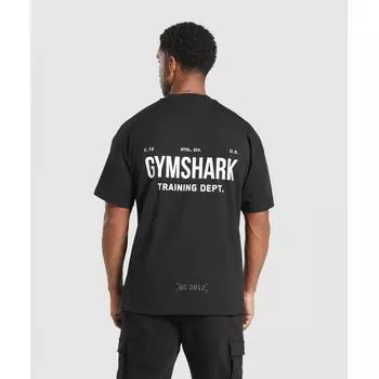 Gymshark Training DepT. T shirT Black A1b1l Bb2j L