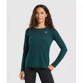 Gymshark Training Long Sleeve Top Strong Teal B7a2k Tbqq XS
