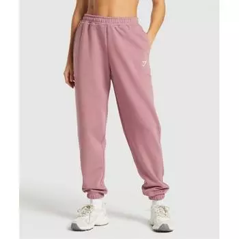 Gymshark Тренировочные флисовые джоггеры Calm Pink B7a4d Kcpd XS