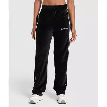 Gymshark Velour Joggers Black B1c4p Bb2j XS
