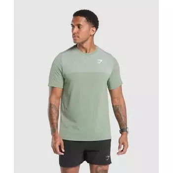 Gymshark ViTal Seamless T shirT Faded Green Force Green Marl A6a4d Ecyg XS
