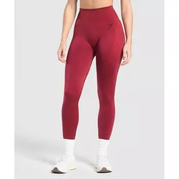 Gymshark Vital Shine Limited Edition Leggings Reps Red B9a9l Rbwt XXL