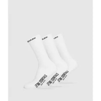 Gymshark Wordmark Crew 3pk Белый I3a7w Wb57 S