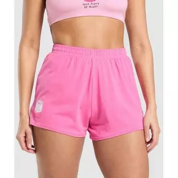 Gymshark Your Plate Or Mine Cotton shOrts Physical Pink B3b7r Kb7c XS