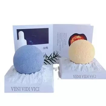 Gypsum Fragrance Car Aromatherapy Car Center Console Decoration Planet That Changes Color When Exposed To Light Home Furnishings серый