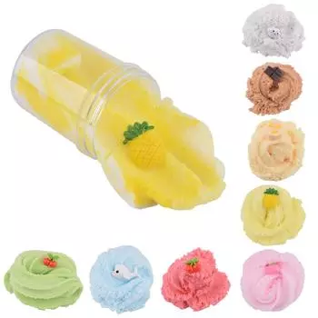 (H0826)120 мл Mixing Cloud Slime Фруктовый ароматизированный стресс Детская хрустальная игрушка