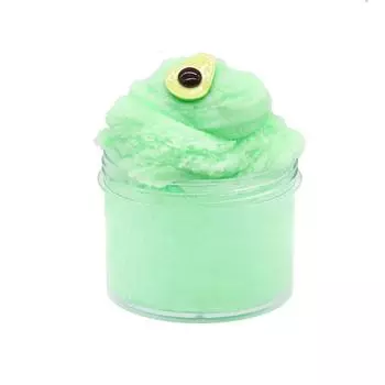 (H0826)Ананасовое шелковое грязевое облако, цвет слизи, грязевое облако, грязевая шелковая грязь, грязь для рисования своими руками зелёный