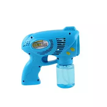 (H0826)Автоматическая машина пузыря музыки Машина пузыря шаржа с водой пузыря 100мл синий