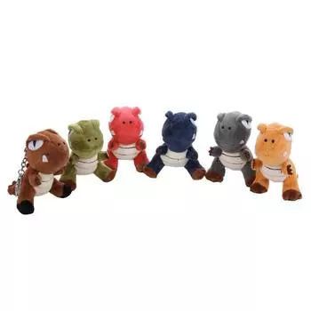 (H0826)Аксессуары для рюкзака, милые плюшевые игрушки, мягкие игрушки динозавров, куклы в подарок