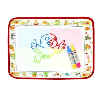 (H0826)Детское образование, волшебная водная живопись, цветная доска для граффити, игрушка 39*29 см