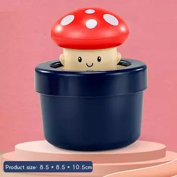 (H0826)Игрушки для купания младенцев Милый грибной цветочный горшок Имитация растений Игрушки для плавания в воде