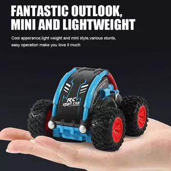 (H0826)Мини RC автомобиль с дистанционным управлением трюковой автомобиль вседорожный внедорожник синий