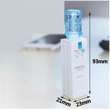 (H0826)Миниатюрная модель сцены для игры в жизнь, аксессуары для кукольного дома, мини-диспенсер для воды белый