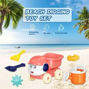 (H0826)Многофункциональный интерактивный образовательный набор для родителей и детей из 6 предметов «Пляж и снег»