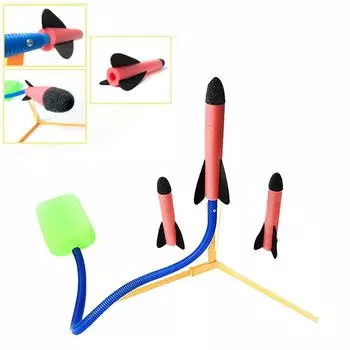 (H0826)Нога топает, запускает ракету, развивает отношения между родителями и детьми, игрушка для улицы