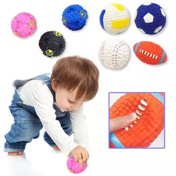 (H0826)Забавный интерактивный игрушечный мяч со звуком для многофункционального использования D