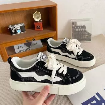 H1008 сетчатые дышащие сетчатые туфли универсальные парусиновые туфли женские ulzzang низкие универсальные ретро-туфли в гонконгском стиле повседневные туфли для сёрфинга 35