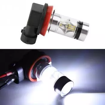 H11 H8 Противотуманные фары 100W 20LEDs Автомобильные противотуманные фары Лампа белого цвета