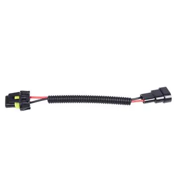 H11 Male To 9005 9006 Female Жгут проводов Адаптер Гнездо для фар Классическая Текстура Разъем для фар Гнездо предохранителя