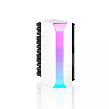 H1 # ATX 24-контактный адаптер питания с углом наклона 90 градусов 5 В 3-контактный ARGB Aura Sync DIY Moun