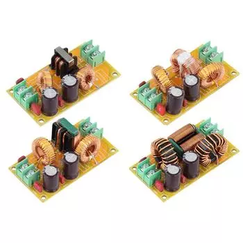 H1 # DC LC фильтр 2A 4A 10A 20A очистители мощности DC 12V высокочастотный фильтр питания 2A