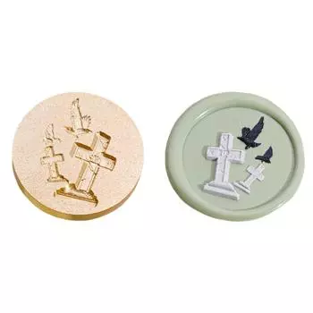 H1# Готическая серия штамп головка медь винтаж для свадьбы DIY индивидуальные приглашения G H