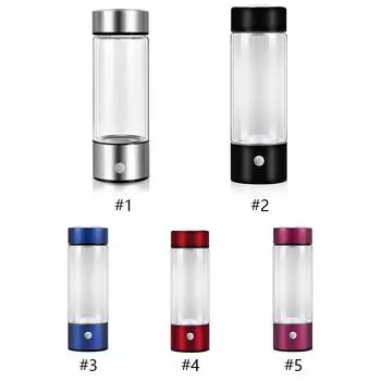 H1# Электрический фильтр для воды 420 мл Lonizer Maker Портативный бытовой прибор (красный)