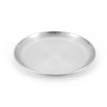 H1# Нержавеющая сталь Тарелки Кемпинговые Тарелки Обеденные Тарелки для Кемпинга Пикника На Открытом Воздухе Diameter 14cm