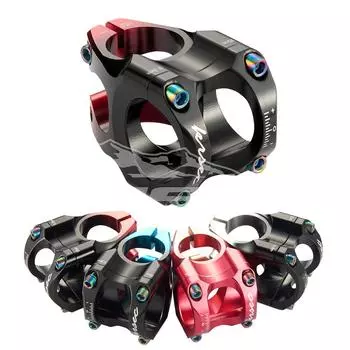 H1# Подъемник для велосипедного стола Сверхлегкий вынос руля для велосипеда 31,8 мм Аксессуар для велосипеда красный