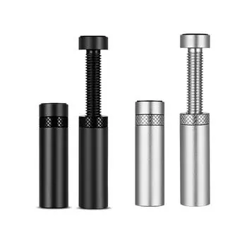 H1 # Поддержка видеокарты из алюминиевого сплава Регулируемый держатель кронштейна для Atx/m-atx чёрный