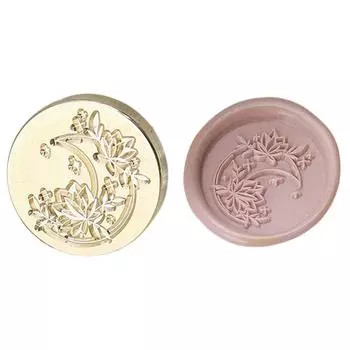 H1# Star Moon Series Штамп Головка DIY Руководство Счет Эмаль Восковая Головка для Свадьбы C C