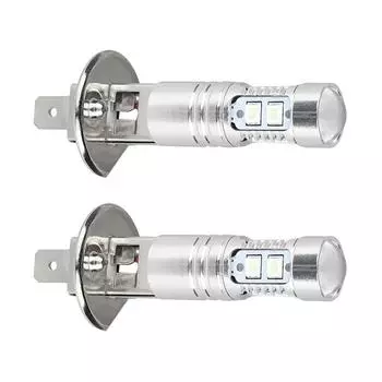 H1 светодиодные автомобильные лампы для фар 1800Lm 6000K белые супер яркие автомобильные фары