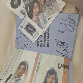 H1key Hikey Vol. 3 комментария с автографом к секретному альбому Yes Photo Card