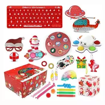 (H2O)Сенсорные игрушки для детей и взрослых. Набор игрушек ручной работы, которые помогут облегчить тревогу при СДВГ. красный