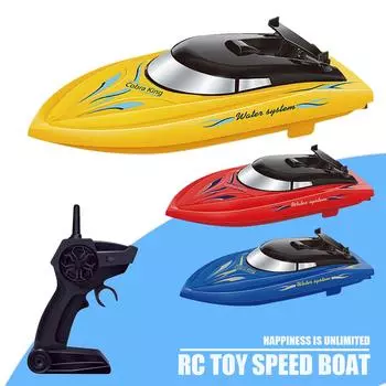 (H2O)Высокоскоростной ??Пульт дистанционного управления 2,4G с ручной коррекцией, водонепроницаемый RC синий