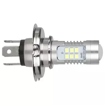 H4 9003 HB2 автомобильная лампа 6000K 220W 12V дальний ближний свет белый (1 шт)