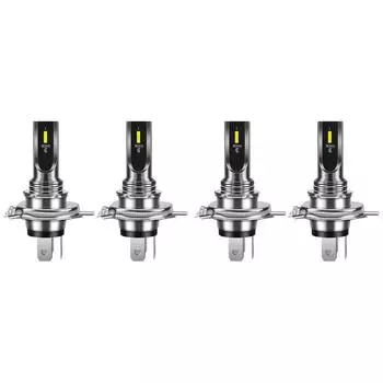 H4 9003 HB2 автомобильная лампа для фар 12 В-24 В комплект для переоборудования фар 4800 лм 6000 К 80 Вт