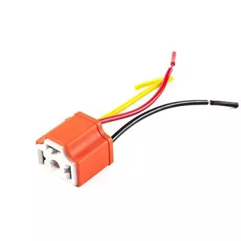 H4 Керамический трехконтактный патрон для фары Патрон для лампы Патрон для лампы-вспышки Патрон для указателя поворота