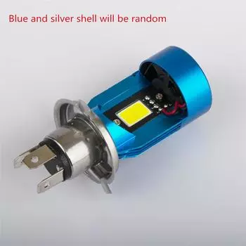 H4 Светодиодные ангельские глазки COB Лампы для мотоциклетной фары Светодиодная мотоциклетная фара Скутер