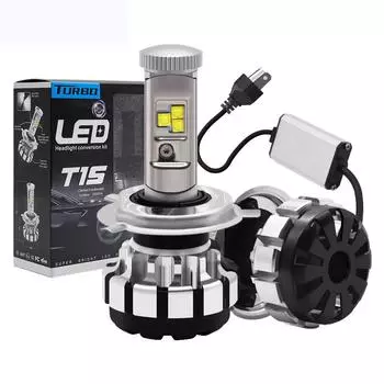 H4 Светодиодные автомобильные дальние/ближние фары H1 H3 H7 H8 H9 H1 Turbo Led 80 Вт T1S Canbus HB3 HB4 9012 Светодиодные фары Atuo 6000K Светодиодные противотуманные фары 9012(HIR2) белый