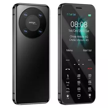 H666 супер мини милый детский сотовый телефон 1.6 дюймов TFT экран 2G GSM две SIM карты MP3 FM вибрация английская клавиатура мобильный телефон карманный телефон 2G чёрный