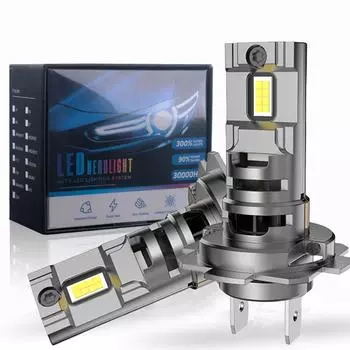 H7 светодиодная лампа для фар Mini Wireless 60W 20000LM 6500K CSP для автомобильных фар мотоциклетных ламп Auto Diode Lights H7 Turbo Led 12V H7