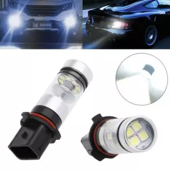 H7 светодиодные автомобильные противотуманные фары 12 В 100 Вт ближний свет с линзой из алюминиевого сплава супер яркий белый свет простая установка дневные ходовые огни A