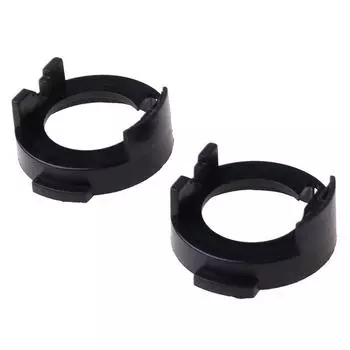 H7 светодиодные лампы фары держатель гнезда кронштейн база адаптеры для Kia Forte Koup 2014-2016 Rio 2012-2017 2 шт. чёрный