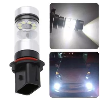 H7 светодиодные противотуманные фары для автомобиля 12 В 100 Вт ближний свет с линзой из алюминия A