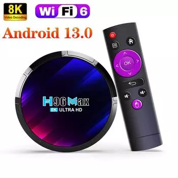 H96Max RK3528 Android 13 Smart TV Box 4G 32G 64G 5G Dual Wifi6 4K 8K BT5.0 Google Voice Media Player Set Top Box TV BOX