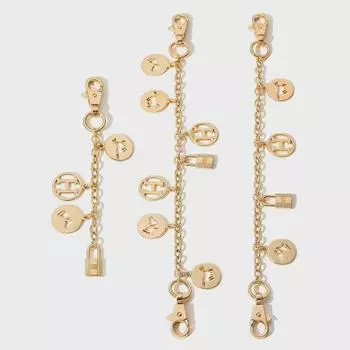 H-96 Металлический ремень через плечо: Увеличьте или трансформируйте свою сумку H с помощью этого эксклюзивного аксессуара в виде плечевого ремня-цепочки.