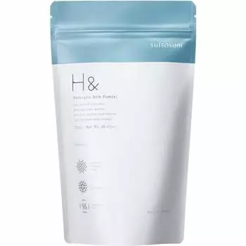 H&Ash& Bath Salts Highly Concentrated Hydrogen Carbonated [Wrap your whole body in warm bubbles x Gift x Made in Japan x Measuring spoon included] (Un